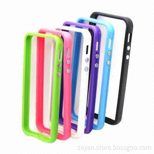 TPU Bumpers, Suitable for iPhone 5, Easy to Install, Available in Various Colors